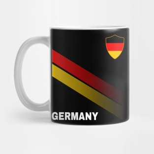 Vintage Germany Sunflower Flag Germany Soccer Lover Mug